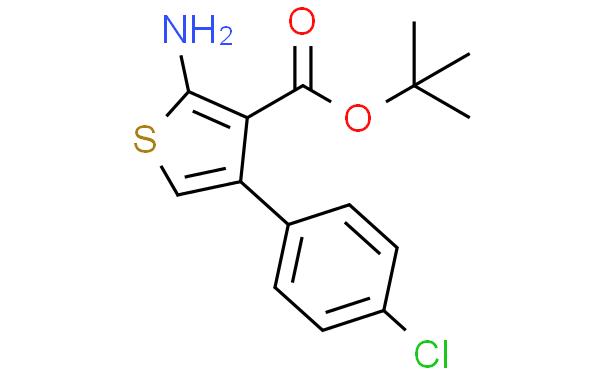 3-Thiophenecarboxylic acid, 2-amino-4-(4-chlorophenyl)-, 1,1-dimethylethyl ester