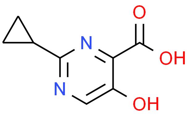 2-cyclopropyl-5-hydroxypyrimidine-4-carboxylic acid