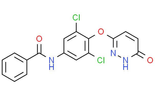 N-[3,5-Dichloro-4-(6-oxo-1,6-dihydro-pyridazin-3-yloxy)-phenyl]-benzamide