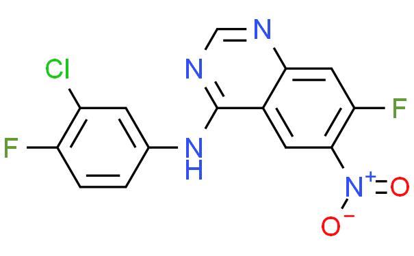N-(3-氯-4-氟苯基)-7-氟-6-硝基-4-喹唑啉胺