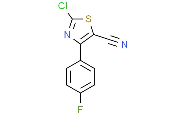 2-氯-4-(4-氟苯基)-5-噻唑甲腈