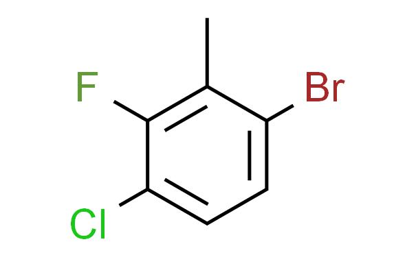 1-Bromo-4-chloro-3-fluoro-2-methylbenzene