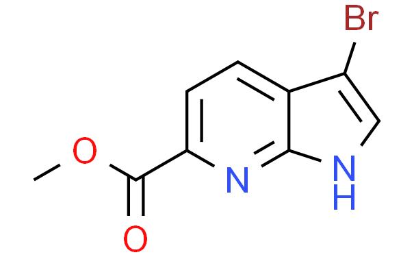 METHYL 3-BROMO-1H-PYRROLO[2,3-B]PYRIDINE-6-CARBOXYLATE