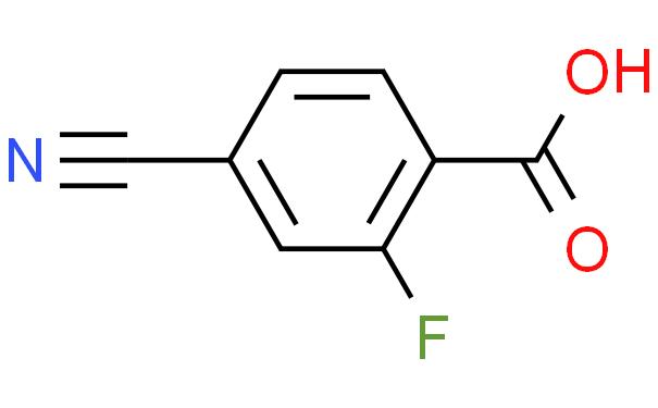 2-氟-4-氰基苯甲酸