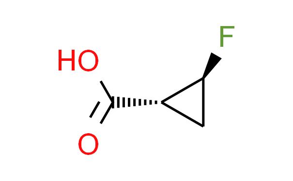 环丙烷羧酸,2-氟-,(1R-反式)-(9CI)