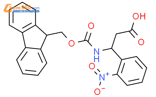 3-(9-FLUORENYLMETHYLOXYCARBONYL)AMINO-3-(2-NITROPHENYL)PROPIONIC ACID