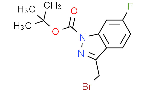 tert-butyl 3-(bromomethyl)-6-fluoro-1H-indazole-1-carboxylate