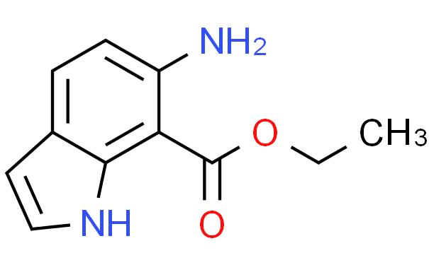 6-氨基-1H-吲哚-7-羧酸乙酯