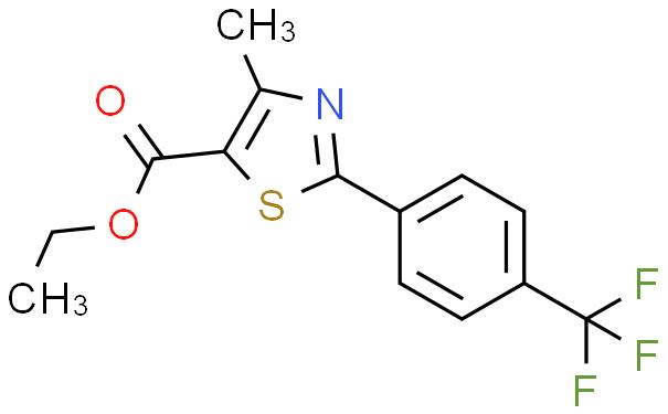 2-[4-(三氟甲基)]苯基-4-甲基-5-噻唑甲酸乙酯
