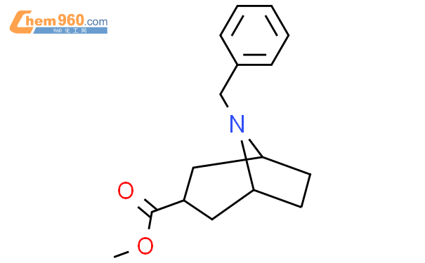 8-Azabicyclo[3.2.1]octane-3-carboxylic acid, 8-(phenylmethyl)-, methyl ester