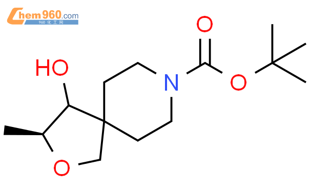 (3S)-tert-butyl 4-hydroxy-3-methyl-2-oxa-8-azaspiro[4.5]decane-8-carboxylate