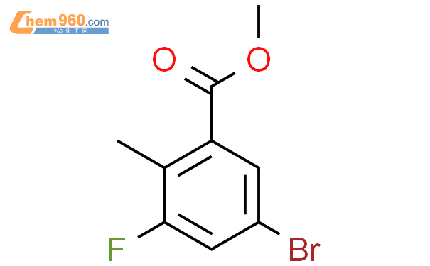 Methyl 5-bromo-3-fluoro-2-methylbenzoate