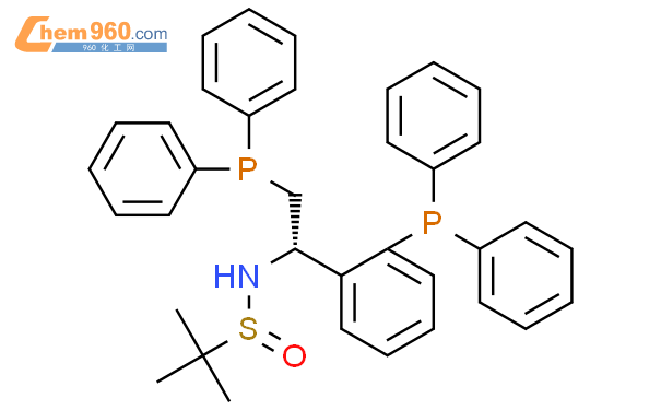 [S(R)]-N-[(1S)-2- (diphenylphosphino)-1-[2- (diphenylphosphino)phenyl]ethyl]-2-methyl-2-Propanesulfinamide
