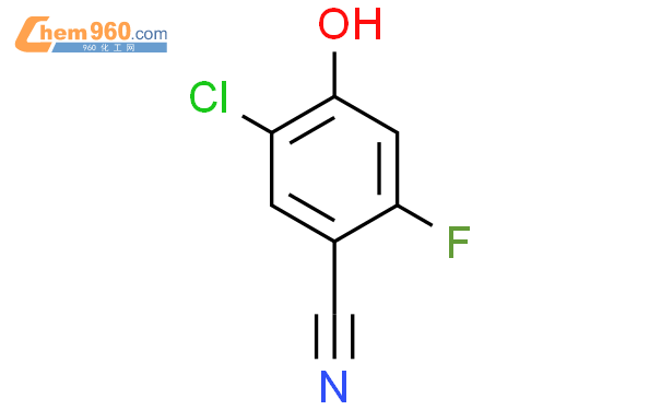 5-chloro-2-fluoro-4-hydroxybenzonitrile