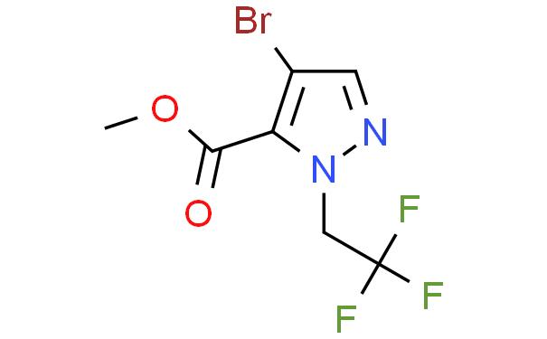 Methyl4-bromo-1-(2,2,2-trifluoroethyl)-1H-pyrazole-5-carboxylate
