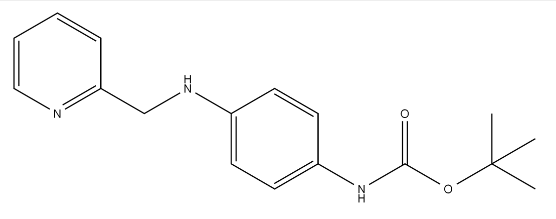 Carbamic acid, N-[4-[(2-pyridinylmethyl)amino]phenyl]-, 1,1-dimethylethyl ester