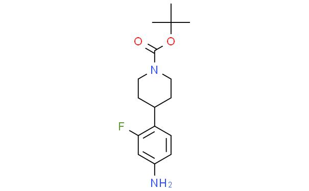 4-(4-氨基-2-氟苯基)哌啶-1-羧酸叔丁酯