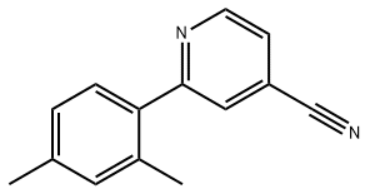 4-Pyridinecarbonitrile,6-(2,4-dimethylphenyl)-