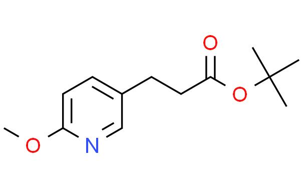 3-(6-甲氧基吡啶-3-基)丙酸叔丁酯