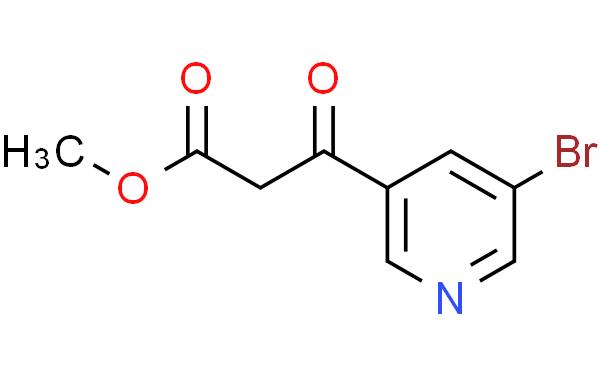 Methyl3-(5-bromopyridin-3-yl)-3-oxopropanoate