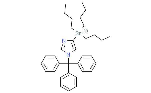 4-(Tributylstannyl)-1-tritylimidazole