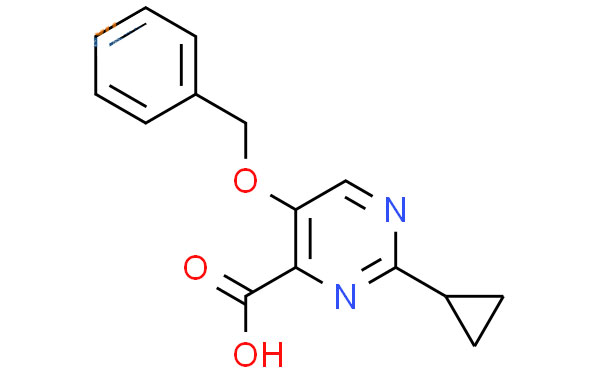 5-(BENZYLOXY)-2-CYCLOPROPYLPYRIMIDINE-4-CARBOXYLIC ACID