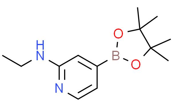 2-Pyridinamine, N-ethyl-4-(4,4,5,5-tetramethyl-1,3,2-dioxaborolan-2-yl)-