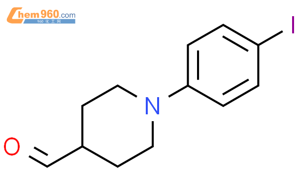 4-Piperidinecarboxaldehyde, 1-(4-iodophenyl)-