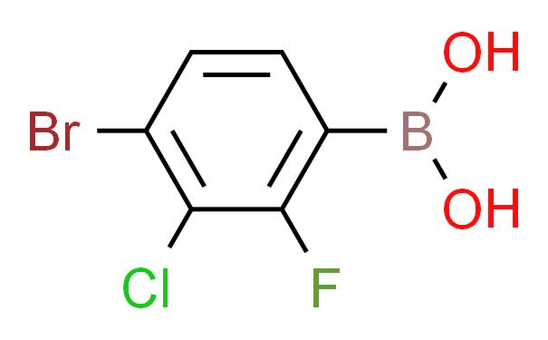 (4-溴-3-氯-2-氟苯基)硼酸
