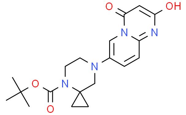 4,7-二氮杂螺[2.5]辛烷-4-羧酸,7-(2-羟基-4-氧基- 4H -吡啶[1,2-A]嘧啶-7-基)- 1,1-二甲基乙基酯