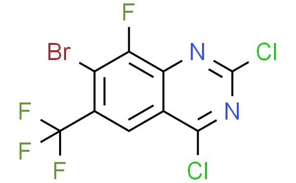 7-溴-2,4-二氯-8-氟-6-(三氟甲基)喹唑啉