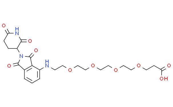 Pomalidomide-PEG4-COOH