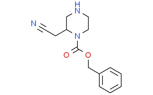 Benzyl (S)-2-(cyanomethyl)piperazine-1-carboxylate