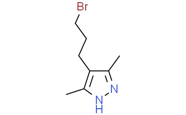 4-(3-Bromopropyl)-3,5-dimethyl-1H-pyrazole