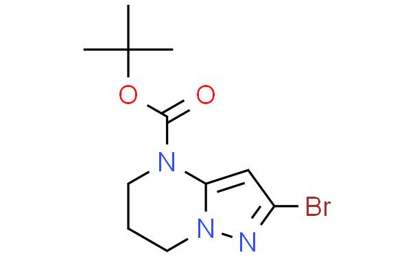 Pyrazolo[1,5-a]pyrimidine-4(5H)-carboxylic acid, 2-bromo-6,7-dihydro-, 1,1-dimethylethyl ester