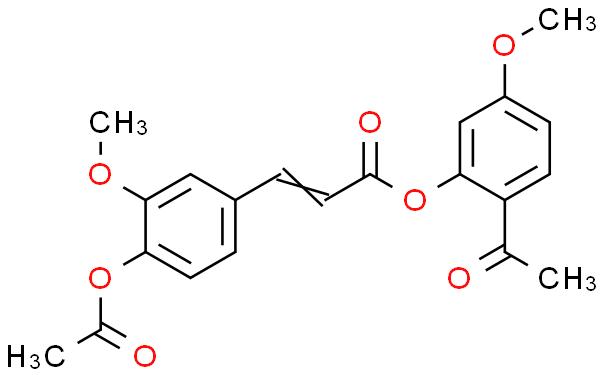 乙酰阿魏酸丹皮酚酯