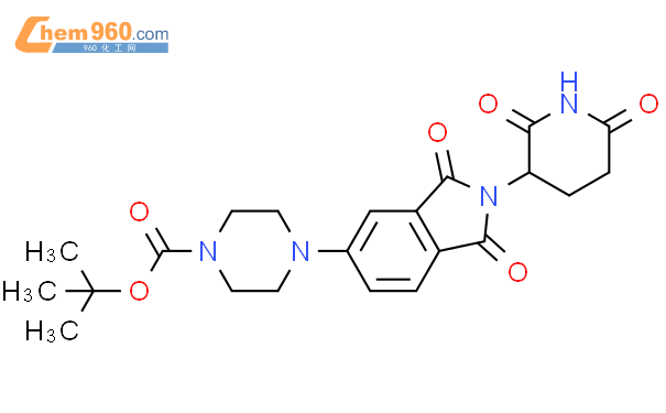 tert-butyl 4-(2-(2,6-dioxopiperidin-3-yl)-1,3-dioxoisoindolin-5-yl)piperazine-1-carboxylate