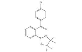2-[2-(4-chlorobenzoyl)phenyl]-4,4,5,5-tetramethyl-1,3,2-dioxaborolane