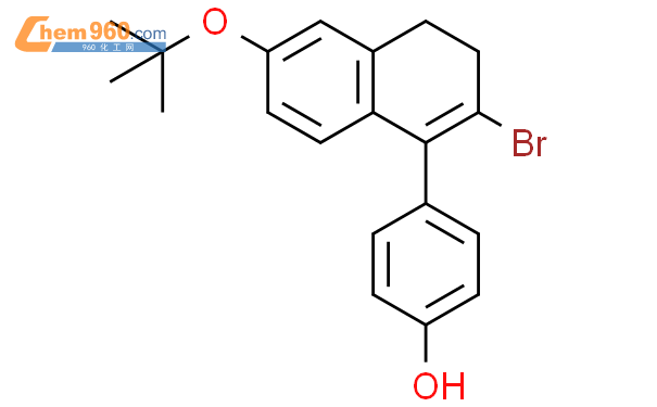 Phenol, 4-[2-bromo-6-(1,1-dimethylethoxy)-3,4-dihydro-1-naphthalenyl]-