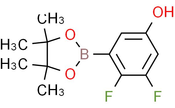 3, 4-二氟-5-(4,4,5,5-四甲基-1,3,2-二氧硼烷基-2-基)苯酚