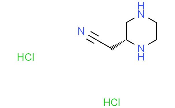 (R)-2-(piperazin-2-yl)acetonitrile dihydrochloride