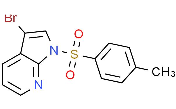 3-溴-1-(4-甲基苯磺酰)-1H-吡咯并[2,3-b]吡啶