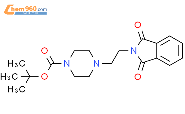 4-[2-(1,3-DIHYDRO-1,3DIOXO-2H-ISOINDOL-YL)ETHYL]-1-PIPERAZINECARBOXYLIC ACID, 1,1-DIMETHYLETHYL ESTER