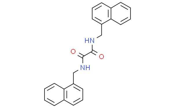 N1,N2-bis(1-naphthalenylmethyl)ethanediamide