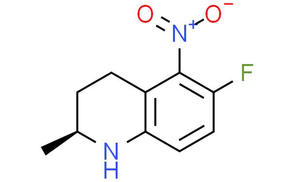 (S)-6-Fluoro-2-methyl-5-nitro-1,2,3,4-tetrahydroquinoline