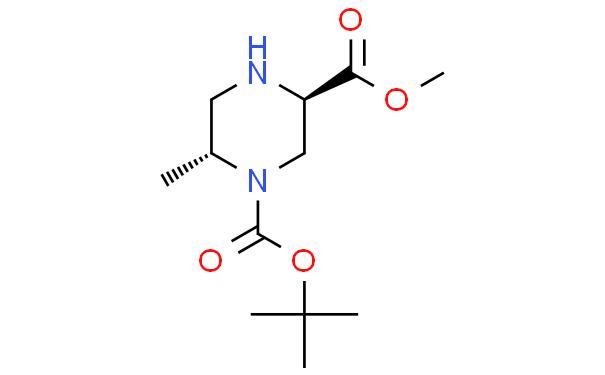 1-Tert-butyl 3-methyl (3R,6R)-6-methylpiperazine-1,3-dicarboxylate