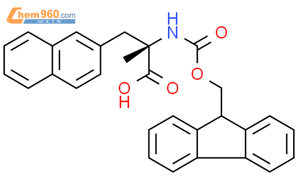 2-Naphthalenepropanoic acid, α-[[(9H-fluoren-9-ylmethoxy)carbonyl]amino]-α-methyl-, (αS)-
