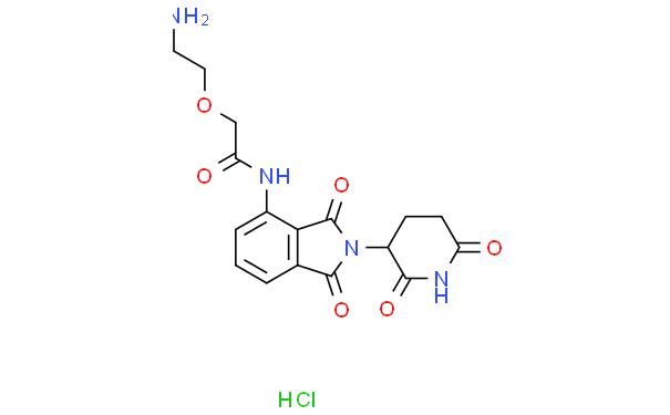 Pomalidomide-PEG1-NH2 hydrochloride