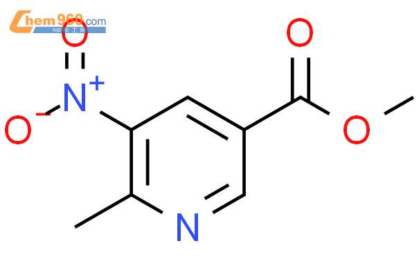 3-Pyridinecarboxylic acid, 6-methyl-5-nitro-, methyl ester
