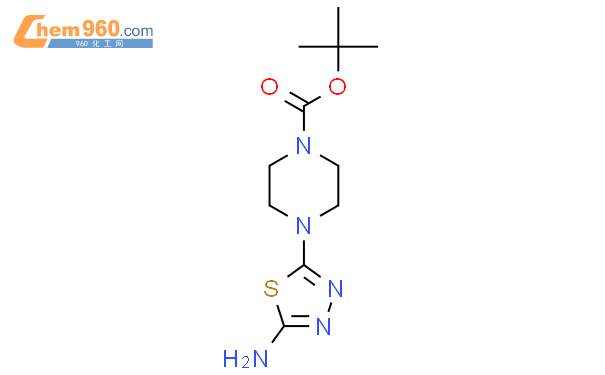 tert-butyl 4-(5-amino-1,3,4-thiadiazol-2-yl)piperazine-1-carboxylate
